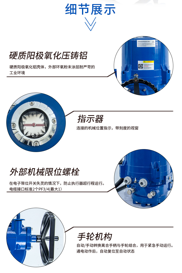 【i-Tork】ITQ0800電動執行器 【i-Tork】ITQ0800電動執行器